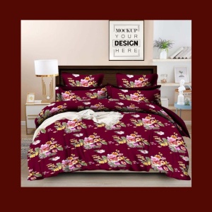 Double Bedsheet with pillow cover