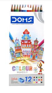 Doms Colour Pencils 12 Shades
